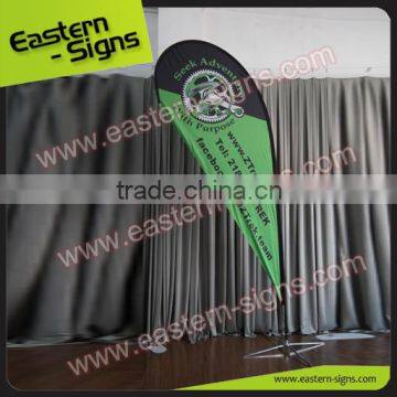 Wholesale Promotional Hot Selling Beach Flag Custom Feather Banner