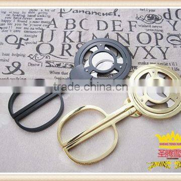 Black color triple blade cigar scissors,cigar accessories,cigar tools,pipe tools,pipe accessories,cigar V cutter