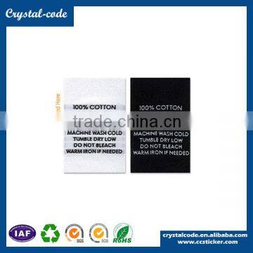 Washing Instructions Wash Clothing Garment Label for Clothing photo-2