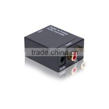 iron housing digital to analog converter Coaxial or toslink to L/R converter audio converter PETDTA