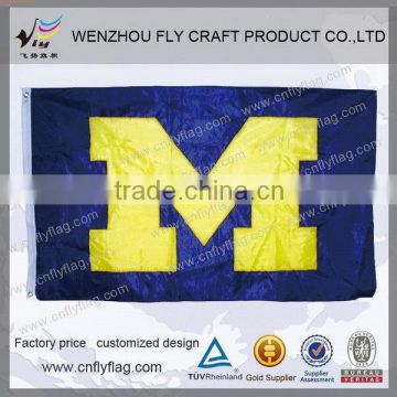 High quality stylish customized banner garden flags applique