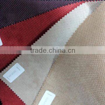 fabric for sofa pillow for sofa and chair cover ,with soft hand feeling and double side elastic