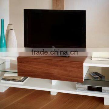 TV-4101 wooden lcd tv stand design