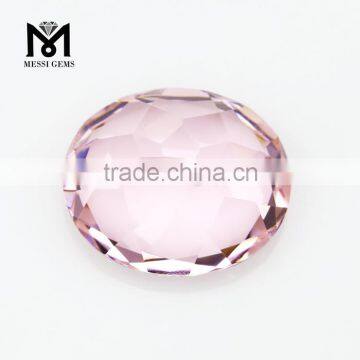 New Loose Gemstones Pink 44# Oval Cut 12 x 14 Nanosital photo-3