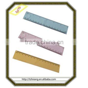 Plastic stationary PS 15cm student ruler LX-880011