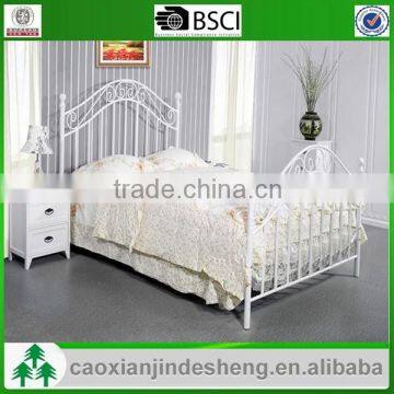 good quality morden design bedroom furniture kids use metal frame double bed