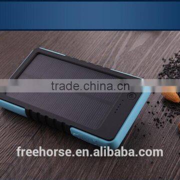 Made in china solar mobile solar charger solar mobile phone charger 8000mah