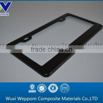 Welcome Custom,Unique CFRP License Plate Frame(1K 3K 6K) photo-4