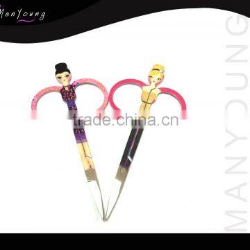 stainless steel eyebrow scissors