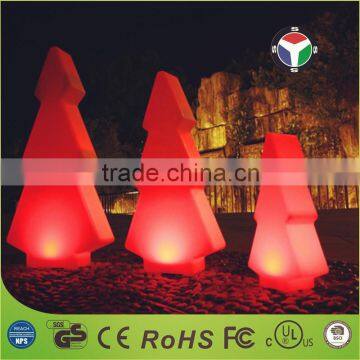 Best selling christmas tree ,waterproof outdoor indoor PE plastic decorative christmas lighting led tree ,