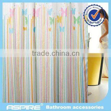 Polyester elegant shower curtains