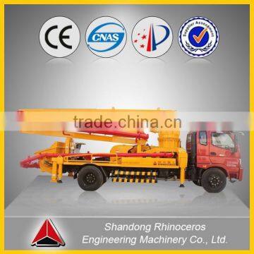 Hot sale 2016 truck mounted concrete pump