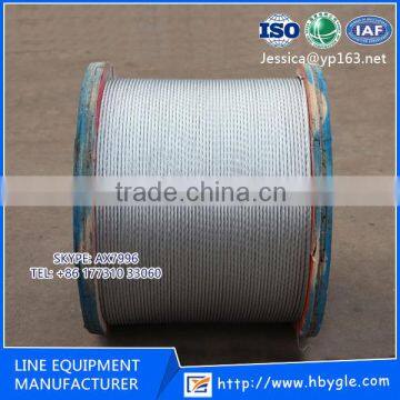 Galvanized Steel Wire Strand / Steel Wire Rope for Overhead line ADSS cable fitting