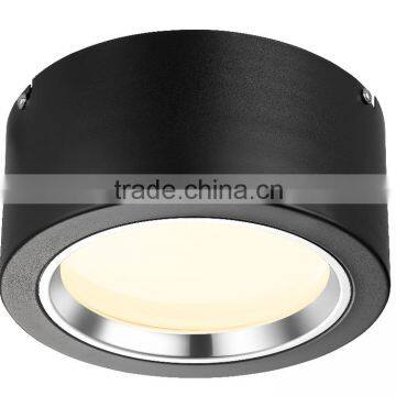 Singapore, 8inch 22W flush mount led downlight lite, White or Black finish, flush mount led downlight fitting