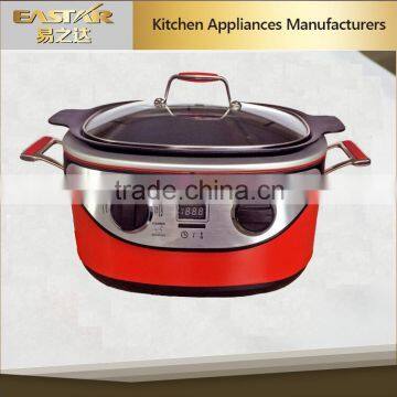 5L Hot sell Electric stainless steel multi function cooker with CE CB ETL