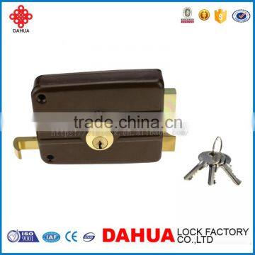 HOT SALE HIGH QUALITY GOOD PRICE RIM LOCK DOUBLE CYLINDER 9001N