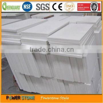 Snow White Marble Stone Bathroom Wall Tile