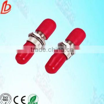 ROHS yellow color simplex st fiber optic cable coupler / connector / adaptor