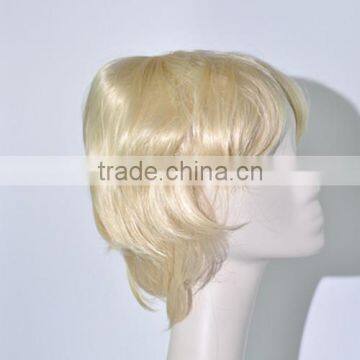Hot Selling Natural Short Wave Blond Synthetic Wig N273