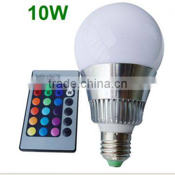 10W E27 16 Color Change Lamp spotlight RGB LED Bulb