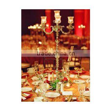 Promotional Fantastic Simple Metal Candle Holder Centerpiece Candelabra photo-3