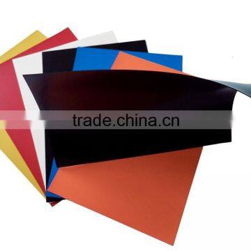 Color Magnetic Sheet Magnetic Colorful PVC Sheet Rubber magnet sheet with color PVC