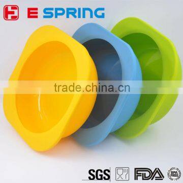 Hot Selling Anti-Slip Different Colors Silicone Baby Bowl