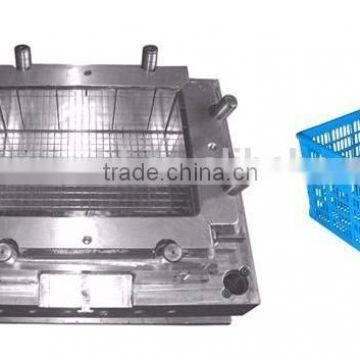 Taizhou New Plastic Injection Folding Close Crate With Lid Mould,Plastic Foldable Container Mould photo-4