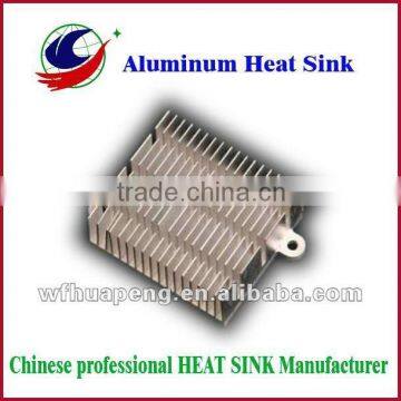 Aluminum fin heat sink