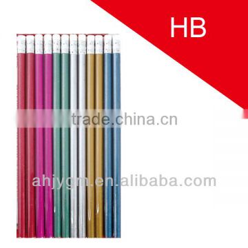 Blister Card/OPP Bag Packing Colorful Surface Round HB Pencil/standard HB pencil