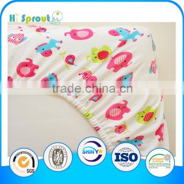 Colorful Elephant Great Quality Cotton Bed Sheets