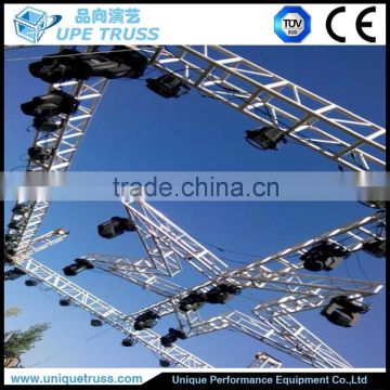 aluminum alloy truss for show, circular stage truss, truss ground support