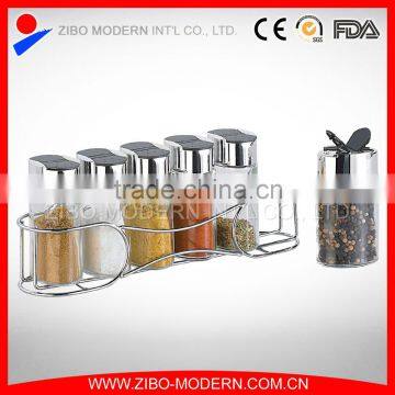 high quality glass spice jars wholesale and salt pepper shaker