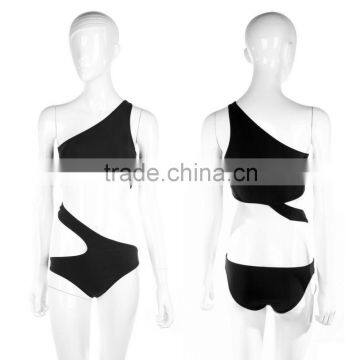 New Sexy Women&Lady's One-Piece Swimwear Bandage Monokini Swimsuit Bikini Black photo-5