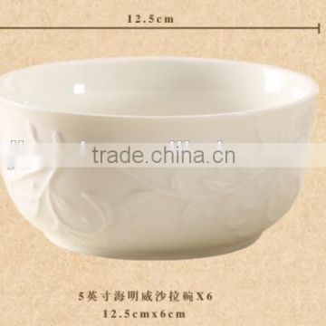 Europen ceramic porcelain bowl