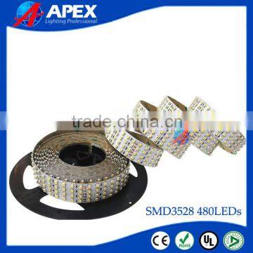 NEW design 4 line LED Flex strip SMD3528-480LED/meter-24V SHENZHEN supplier