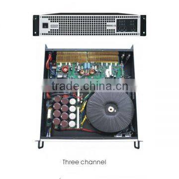 ME60.12 three channel professional amplifier