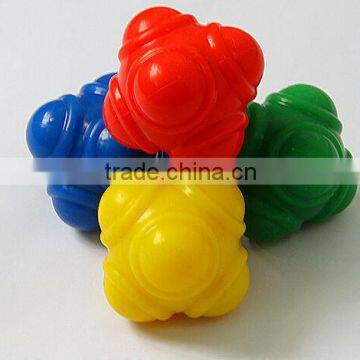 2014 new design 7cm rubber reaction balls for training speed