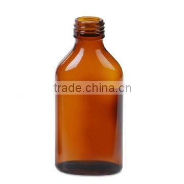 Amber glass bottle for syrup DIN PP24MM