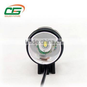 10W ip65 rechargeable battery led bicycle headlamp