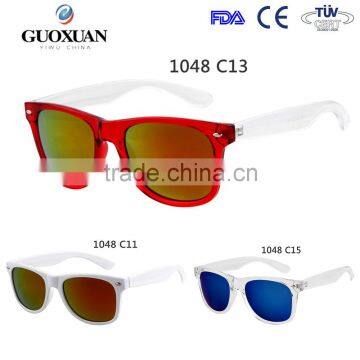 Mirror Lens Promotional Stocked Wholesale Sunglasses Custom Sunglasees photo-2