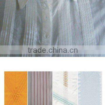 Sample stitch of Single needle pintuck machine