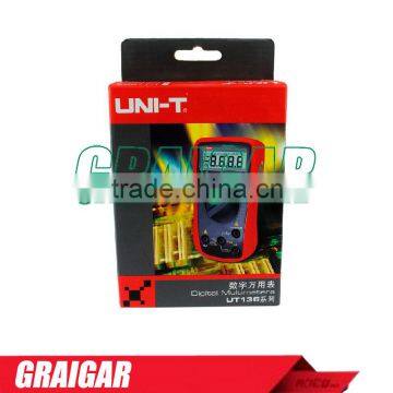 UNI-T UT136D Handheld Auto-ranging Digital Multimeters Data Hold LCR Meter AC DC Frequency Resistance Automatic Range Multimeter