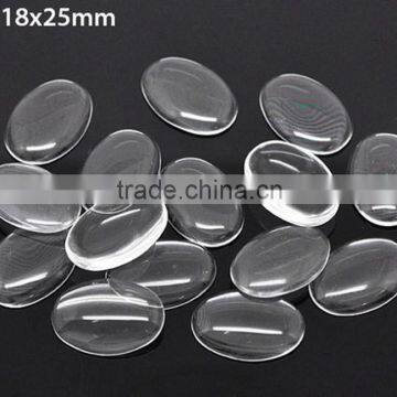 ~~ These glass cabochons are crystal clear and beautify your image!!! wholesale clear 30 x 40mm Oval Glass Cabochons