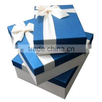 3pcs gift box set with bow tie