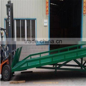 6-15 Ton Warehouse Loading Ramp Mobile Container Yard Ramp