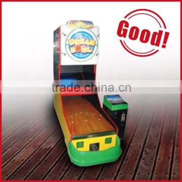 Hot sale ghost bowling ticket redemption game machine for sale/coin operated indoor bowling game machine for kids