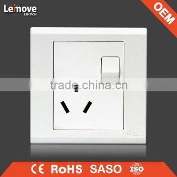 High Quality Frosted Faceplate PC White Two Gang One Way Swtich Two Gang Two Way Switch photo-6
