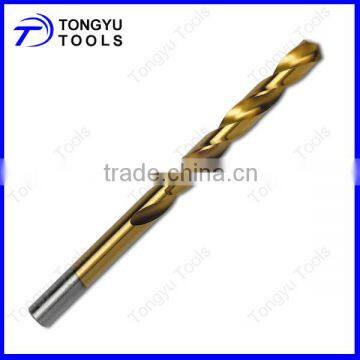 HSS Straight Shank Titanium Coated Drill Bit