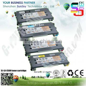 Remanufactured toner cartridge for lexmark laserjet c500